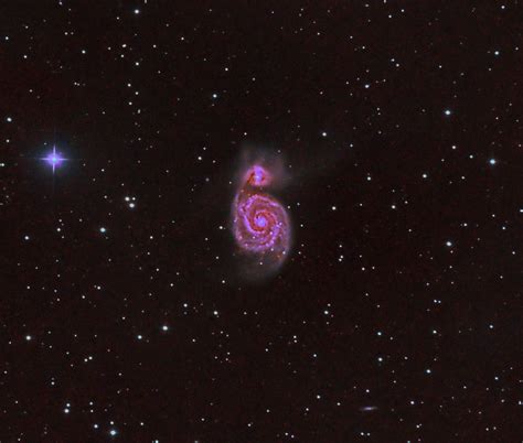 M51 Hargb Sky And Telescope Orion Nebula Astronomy Star Cluster