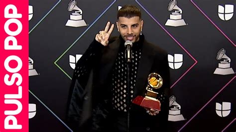 RAUW ALEJANDRO Gana Su Primer LATIN GRAMMY Entrevista Backstage