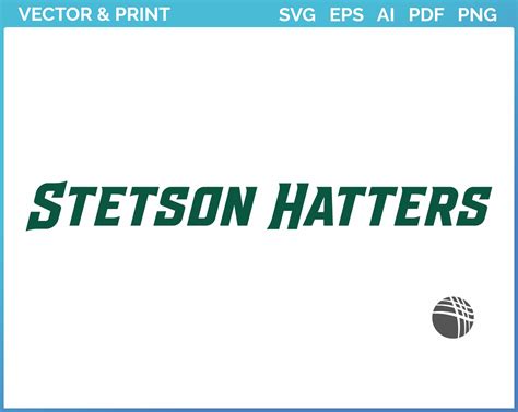 Stetson Hatters Wordmark Logo 2018 College Sports Vector Svg Logo