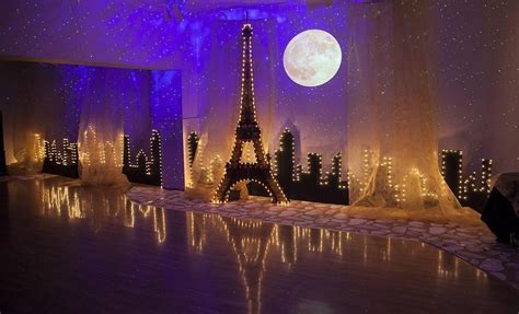 Starry Night Lighting Prom Themes Paris Prom Theme Paris Theme Wedding