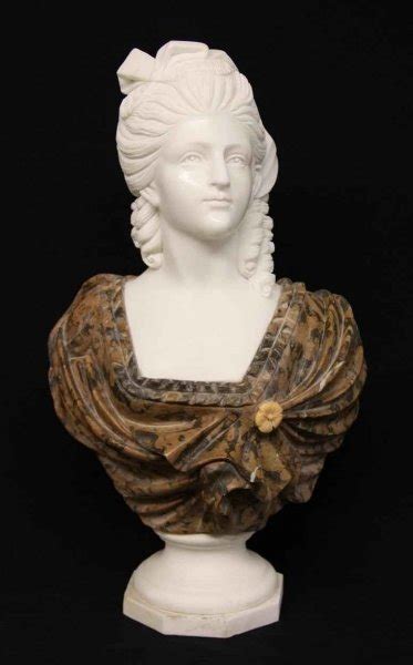 Marble Bust Queen Marie Ref No 03665 Regent Antiques