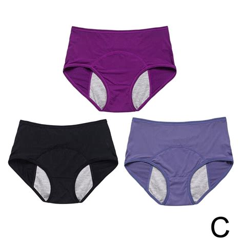 Qhudlv 3 Pack Set Everdries Leakproof Ladies Underwear Everdries Leakproof Panties For Over 60