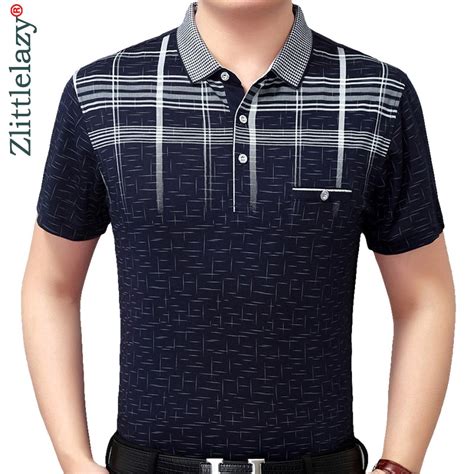 New Summer Polo Shirt Men Short Sleeve Polos Shirts Cross Slim Fit Mens