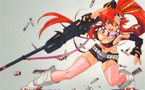 yoko littner anime gurren lagann good anime series