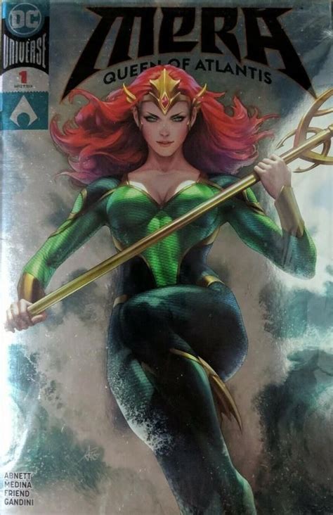 Dc Comics Mera Queen Of Atlantis 1 Foil Variant Cover 1