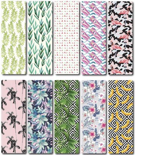 Wallpaper Mix In 20 Swatches At Tatschu S Sims4 Cc Sims
