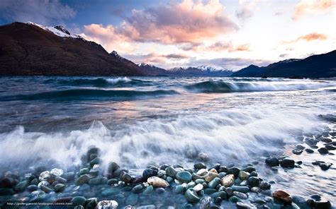Ocean Waves On Rocky Beach Image Id 298641 Image Abyss