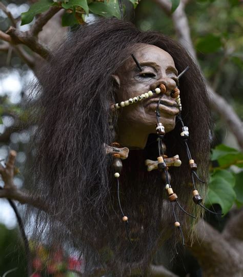 Pin By Carol Ann Allen On Halloween Shrunken Head Africa Art Jungle