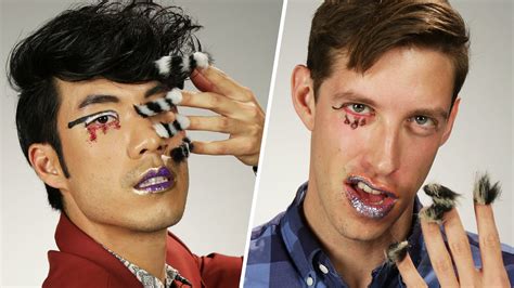 The Try Guys Try The Weirdest Beauty Trends Of 2016 Youtube