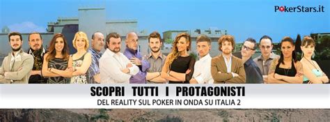 In onda dal 14 aprile su italia2! Il primo reality show sul Poker sportivo: dal 27 aprile su ...