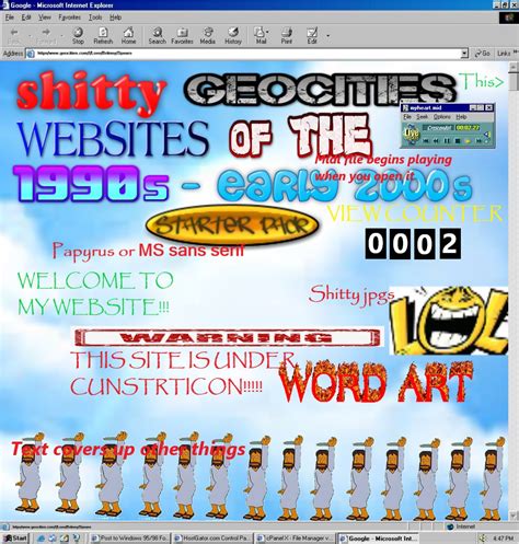 53 Best Geocities Images On Pholder Nostalgia Pics And Logo