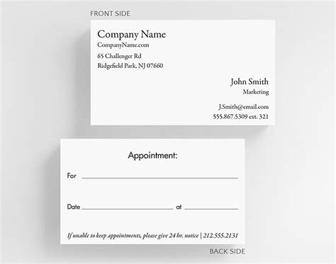 This is because there's no international standard. Business Basics Appointment Card H1 Business Card Standard Size, 1027678 | The Gallery Collection