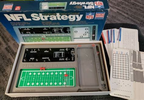 Vintage Nfl Strategy Game Of Football Tudor Games Model 1000 1979 For