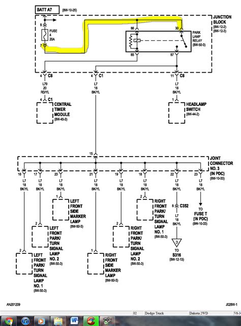 Brown = tail lights, side markers and harley davidson tail light wiring diagram | free wiring assortment of harley davidson tail light wiring diagram. Dodge Dakota Tail Light Wiring Diagram Chart Gallery ~ Wiring Diagram And Schematics