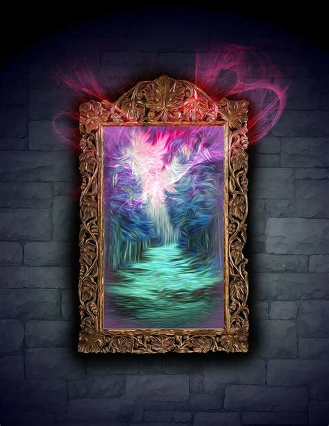 Magic Mirror Full Page Scene Or Item Art Tooth And Claw