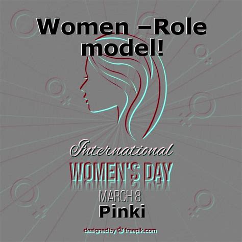 Women Role Model Poem By Pinki