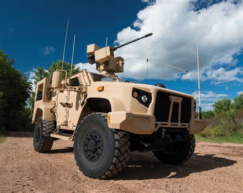 Jltv Light Recon Vehicle With M230lf 30mm Cannon Photos
