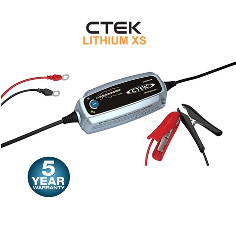 Ctek Lithium Xs Smart Battery Charger