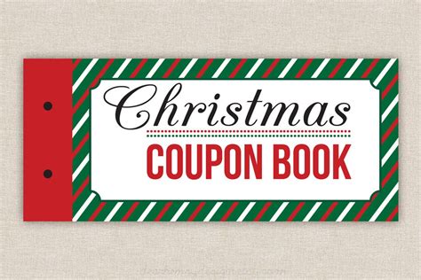 Printable Coupons Blank Christmas Coupon Book By Dearhenrydesign