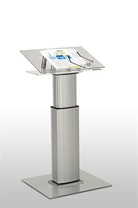 Make a set of adjustable legs from pvc pipes, which are available at your local hardware store. Electric Adjustable Table Leg for Podiums & Lecterns ...