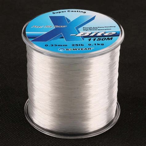 920m 25lb Top Quality Monofilament Nylon Fishing Line Wire Super Strong