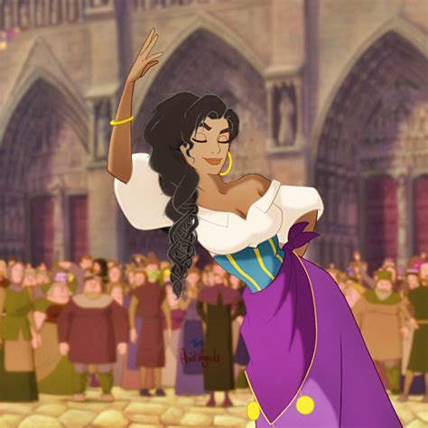 La Esmeralda Hunchbackofnotredame Braids Braidstyle Hairstyle Disney Disneyprincess