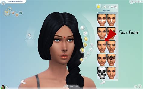 Bindi And Tattoo Makeup Collection The Sims 4 P1 Sims4 Clove Share