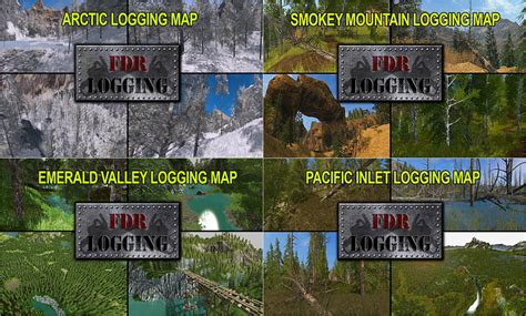 All V5 Maps By Fdr Logging For Fs17 Farming Simulator 2017 Mod Ls