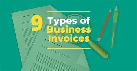 9 Different Types Of Business Invoices Reliabills