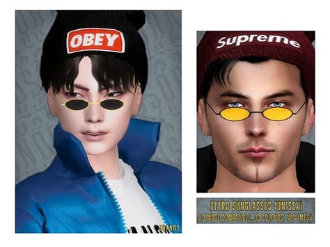 Retro Sunglasses By Oranostr At Tsr Sims 4 Updates