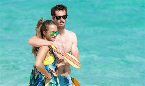 Kim Sears Is Every Inch The Beach Babe As She Holidays With Wimbledon Champ Andy Murray