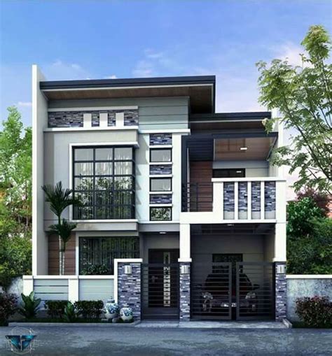 We chose this house plan due to the modern clean lines and versatility of the. Pin by Ariane Oblea on Duplex house | Philippines house ...