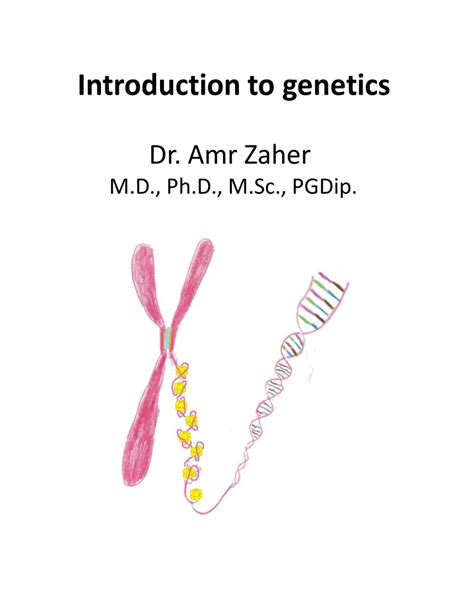 Pdf Introduction To Genetics