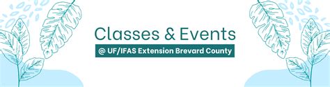 June Class List Ufifas Extension Brevard County