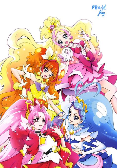 Go Princess Precure By Fenixfairy On Deviantart Magical Girl Anime