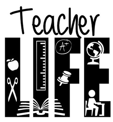 Teacher Life SVG by CreationsByK8Studio on Etsy