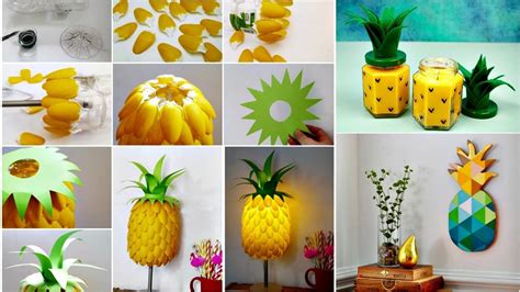 Diy Pineapple Crafts You Can Do Easily Youtube