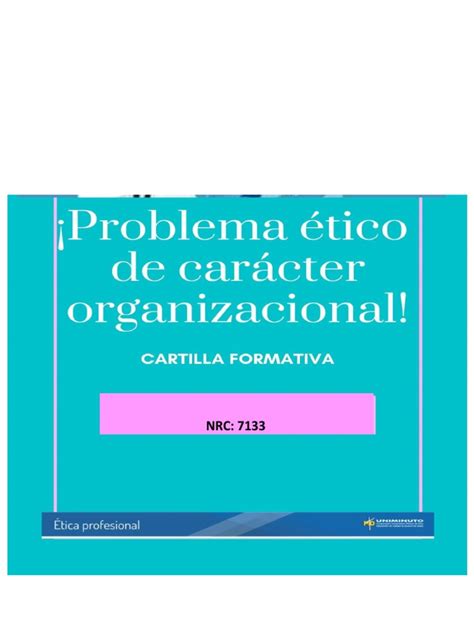 Cartilla De Ética Profesional Pdf