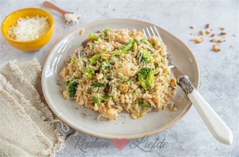Italiaanse Risotto Met Kip En Broccoli Keukenliefde