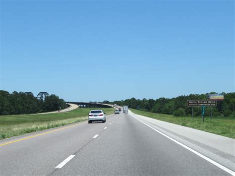 Alabama Interstate 65 Northbound Cross Country Roads