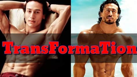 Tiger Shroff Bollywood Actor Transformation Workout YouTube