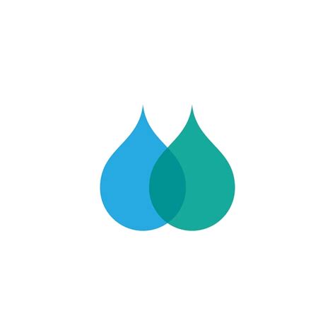 Premium Vector Water Drop Logo Template Vector Illustration Design