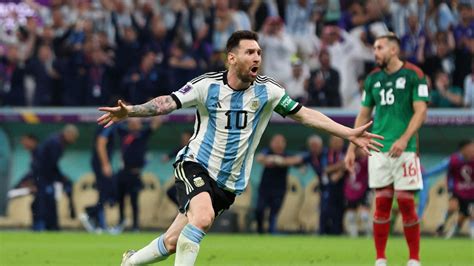 Video Goles De Argentina Vs México Por El Grupo C Del Mundial Qatar 2022