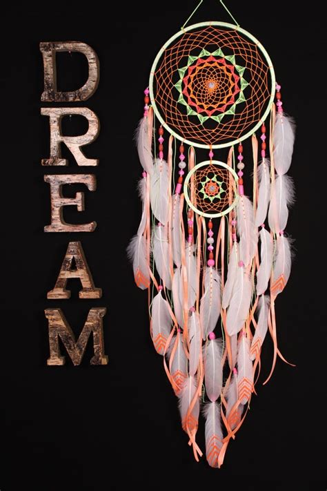 Dreamcatchershopua Uv Dreamcatcher Neon Art Dream Catcher Medium