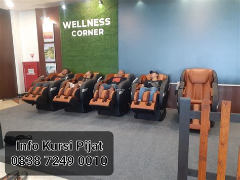 Kursi Pijat Di Bandara Stasiun Kereta Mall Ruang Tunggu Pameran Event