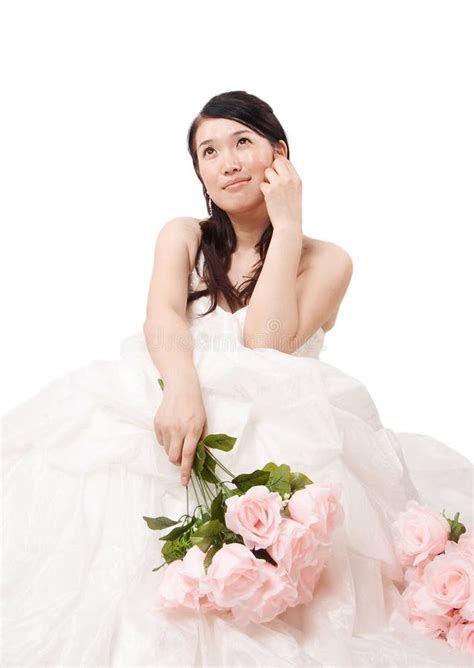 Asian Bride 9 Stock Image Image Of Pretty Straight Model 220491
