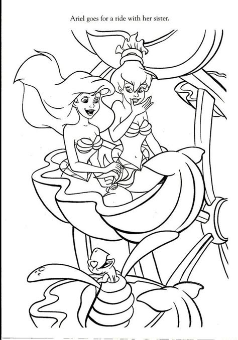 Pin By Funcraft Diy On Ariellittel Mermaid Coloring Pages Ariel