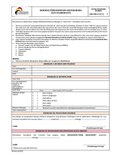 Influenza a is a highly contagious respiratory illness. MOshims: Borang Perakuan Kuarantin Pegawai Perubatan