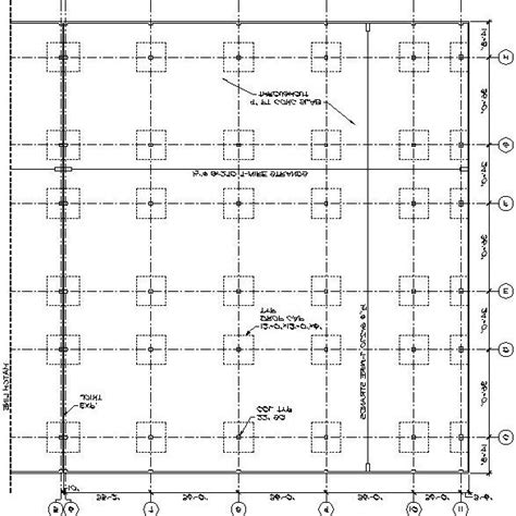 Plan View Of Floor Slab Download Scientific Diagram