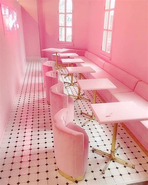 Restaurant Design Pink Restaurant Restaurant Interior Sketch
